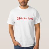 Odio los lunes t-shirt (Voorkant)