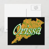 Odisha Briefkaart (Voorkant / Achterkant)