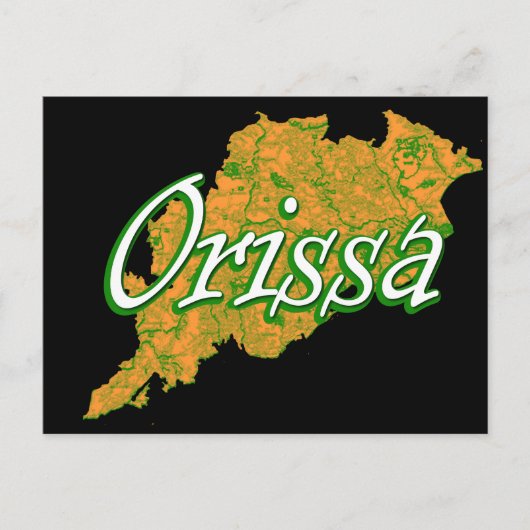 Odisha Briefkaart (Voorkant)