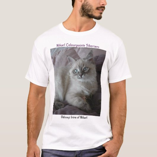 Odisseyi Irina van Nikarl Siberian Kitten Shirt (Voorkant)