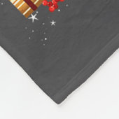 Odle Christmas Tree Lights Decorations Dog Lover X Fleece Deken (Hoek)