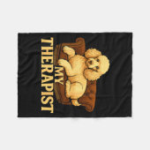 Odle Dog Clothes For Humans, My Therast Odle  Fleece Deken (Voorkant (Horizontaal))