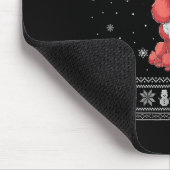 Odle Dog Lovers Men Women Santa Ugly Xmas Sweater  Muismat (Hoek)