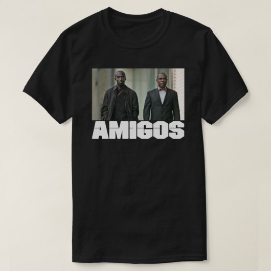 ODNK - Omar Little &amp; Broeder Mouzone (de draad T-shirt (Design voorkant)