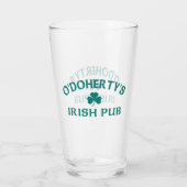 O'Doherty's Ierse Pub  Glas (Achterkant)