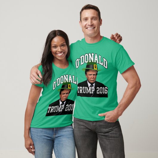O'Donald Trump 2016 Funny Irish St Patricks Day T-shirt (Unisex)