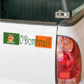 O'Donnell Clan Iers/Engels Bumpersticker (Op Truck)