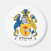 O'Donnell Family Crest Magneet (Voorkant)