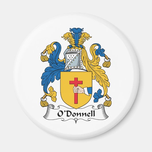 O'Donnell Family Crest Magneet (Voorkant)