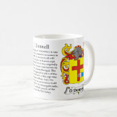 O'Donnell - Gezinsbekleding van de Mok van wapens (Voorkant rechts)