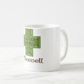O'Donnell Logo Green en Brown Koffiemok (Voorkant rechts)
