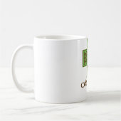O'Donnell Logo Green en Brown Koffiemok (Links)