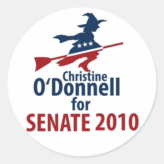 O'Donnell voor Senaat Ronde Sticker (Voorkant)