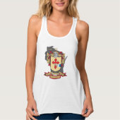 O'Donnell Women's Bella+Canvas Flowy Racerback Tanktop (Voorkant)