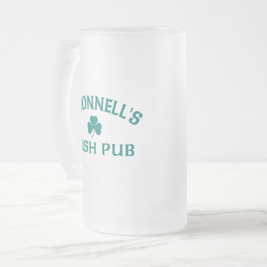 O'Donnell's Irish Pub Matglas Bierpul (Voorkant links)