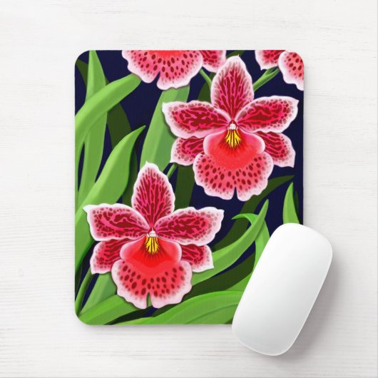 Odontoglossum Orchids Mousepad Muismat (Met muis)