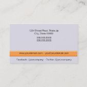 Odontologist / Dentist / Dental Visitekaartje (Achterkant)