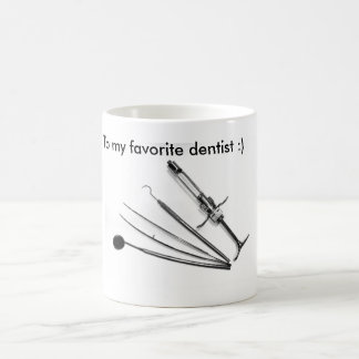Odontólogo, dentista, taza koffiemok