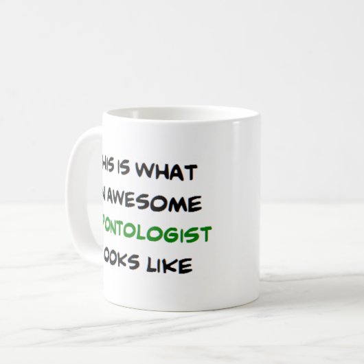 odontoloog, geweldige koffiemok (Voorkant links)