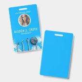 Odontoloog tandarts badges (Voor- en achterkant)