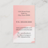 Odontoloog tandtandheelkundig Visitekaartje (Achterkant)