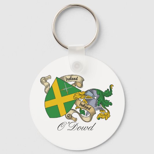 O'Dowd Family Crest Sleutelhanger (Voorkant)