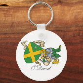 O'Dowd Family Crest Sleutelhanger (Voorkant)