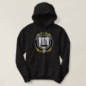 O'Driscoll Coat of Arms Family Crest Hoodie (Design voorkant)