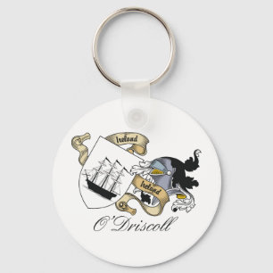 O'Driscoll Family Crest Sleutelhanger