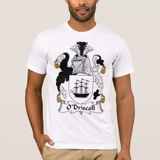 O'Driscoll Family Crest T-shirt (Voorkant)