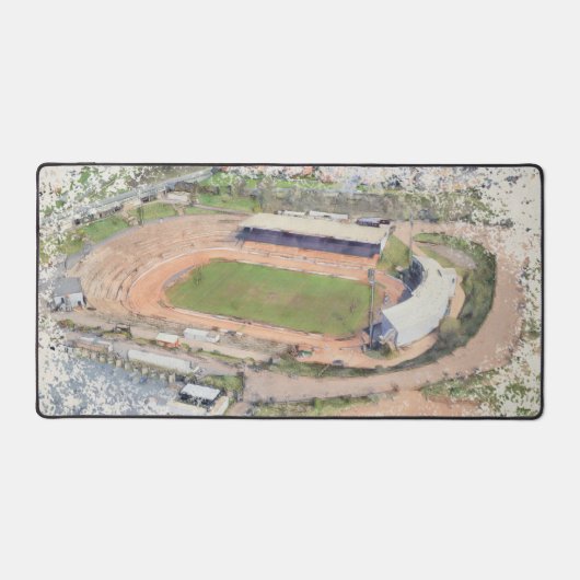 Odsal Stadium, Bradford Aerial Artwork Bureaumat (Voorkant)