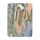 Odsal Stadium, Bradford Aerial Artwork Magneet (Verticaal)