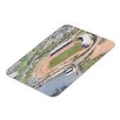 Odsal Stadium, Bradford Aerial Artwork Magneet (Linkerzijde)