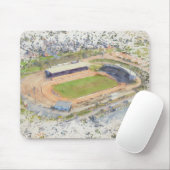 Odsal Stadium, Bradford Aerial Artwork Muismat (Met muis)