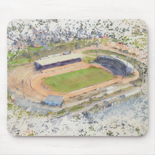 Odsal Stadium, Bradford Aerial Artwork Muismat (Voorkant)