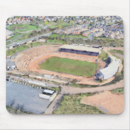 Odsal Stadium, Bradford Aerial Artwork Muismat