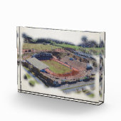 Odsal Stadium, Bradford Aerial Artwork Postcard Fotoblokken (Rechts)