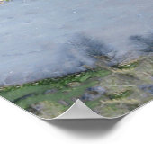 Odsal Stadium, Bradford Aerial Artwork Poster (Hoek)