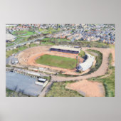 Odsal Stadium, Bradford Aerial Artwork Poster (Voorkant)