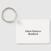 Odsal Stadium, Bradford Aerial Artwork Sleutelhanger (Achterkant)