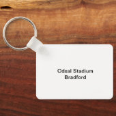 Odsal Stadium, Bradford Aerial Artwork Sleutelhanger (Achterkant)