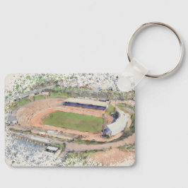 Odsal Stadium, Bradford Aerial Artwork Sleutelhanger