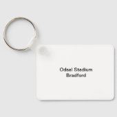 Odsal Stadium, Bradford Aerial Artwork Sleutelhanger (Achterkant)