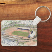 Odsal Stadium, Bradford Aerial Artwork Sleutelhanger (Voorkant)