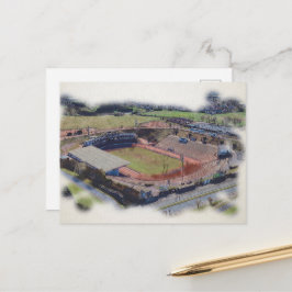 Odsal Stadium, Bradford Lucht Kunst Briefkaart