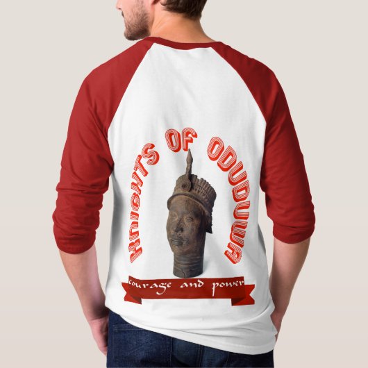 oduwa - ridders t-shirt (Achterkant)