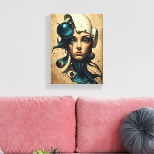 Odyssee Canvas Afdruk (Insitu (Woonkamer))