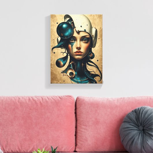 Odyssee Canvas Afdruk (Insitu (Woonkamer))