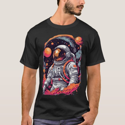 Odyssee van de astronaut t-shirt (Voorkant)