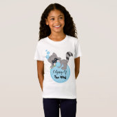 Odyssee van de Mind Wasbeer T-shirt (Voorkant volledig)